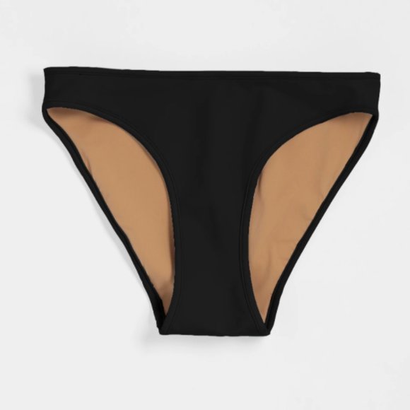 NEW 💦🌊 NU SWIM HIGH CUT BOTTOMS in Black - Picture 1 of 4